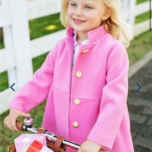The Beaufort Bonnet Pink Pea Coat